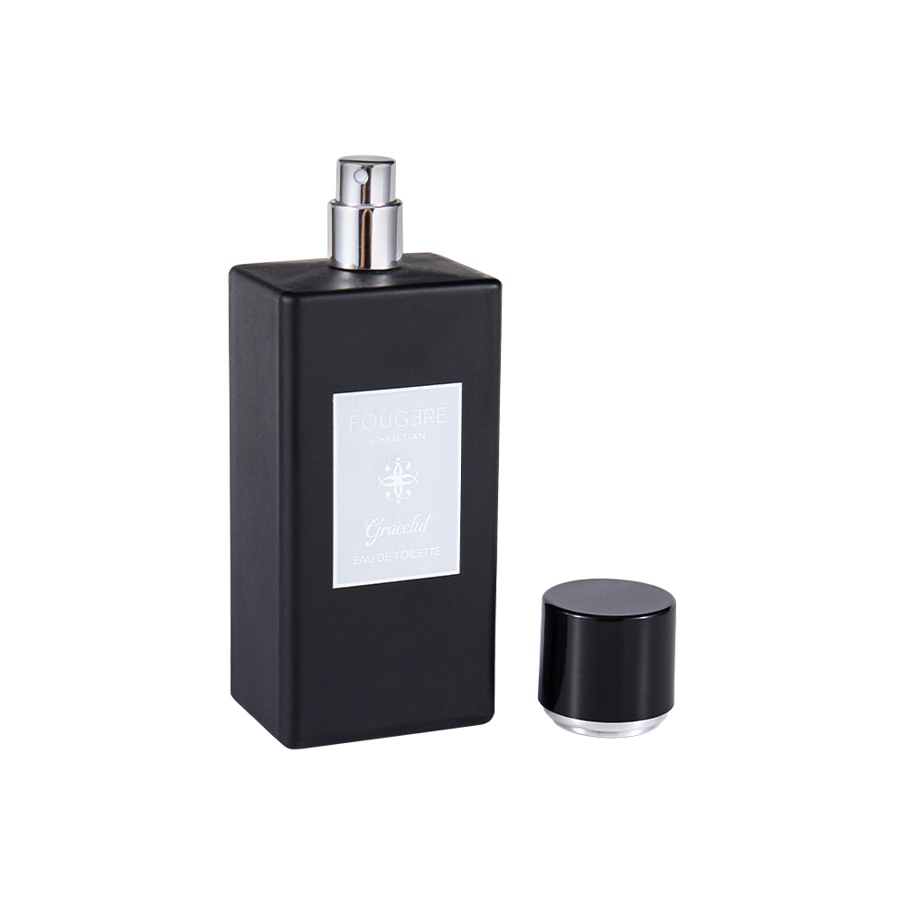 KY1481-WJ2360 100ML Matte Black Glass