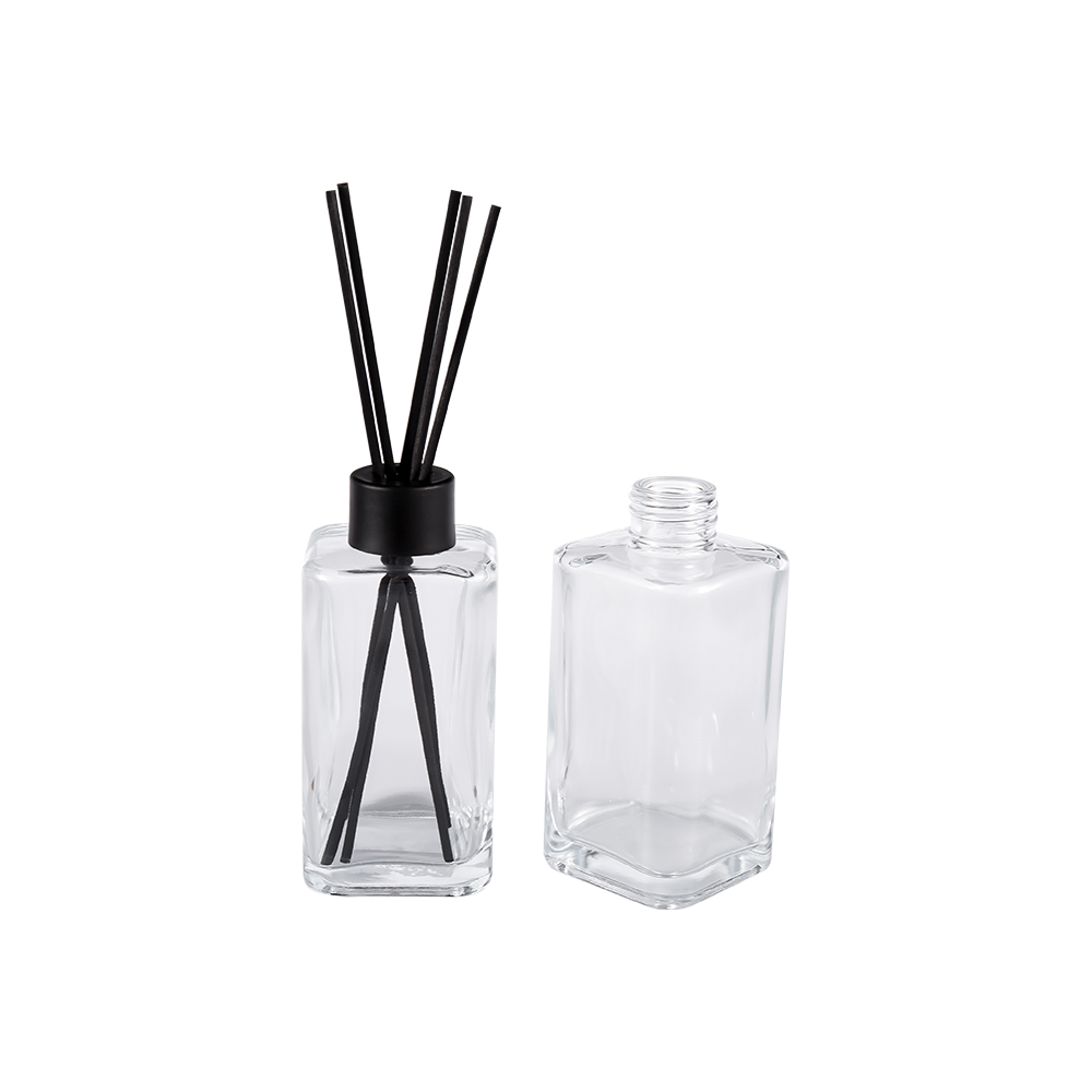 HJ-RX2247 Aromatherapy Bottle Matte Black Bottle Cap Aluminium Cap Fiber Sticker Cap.