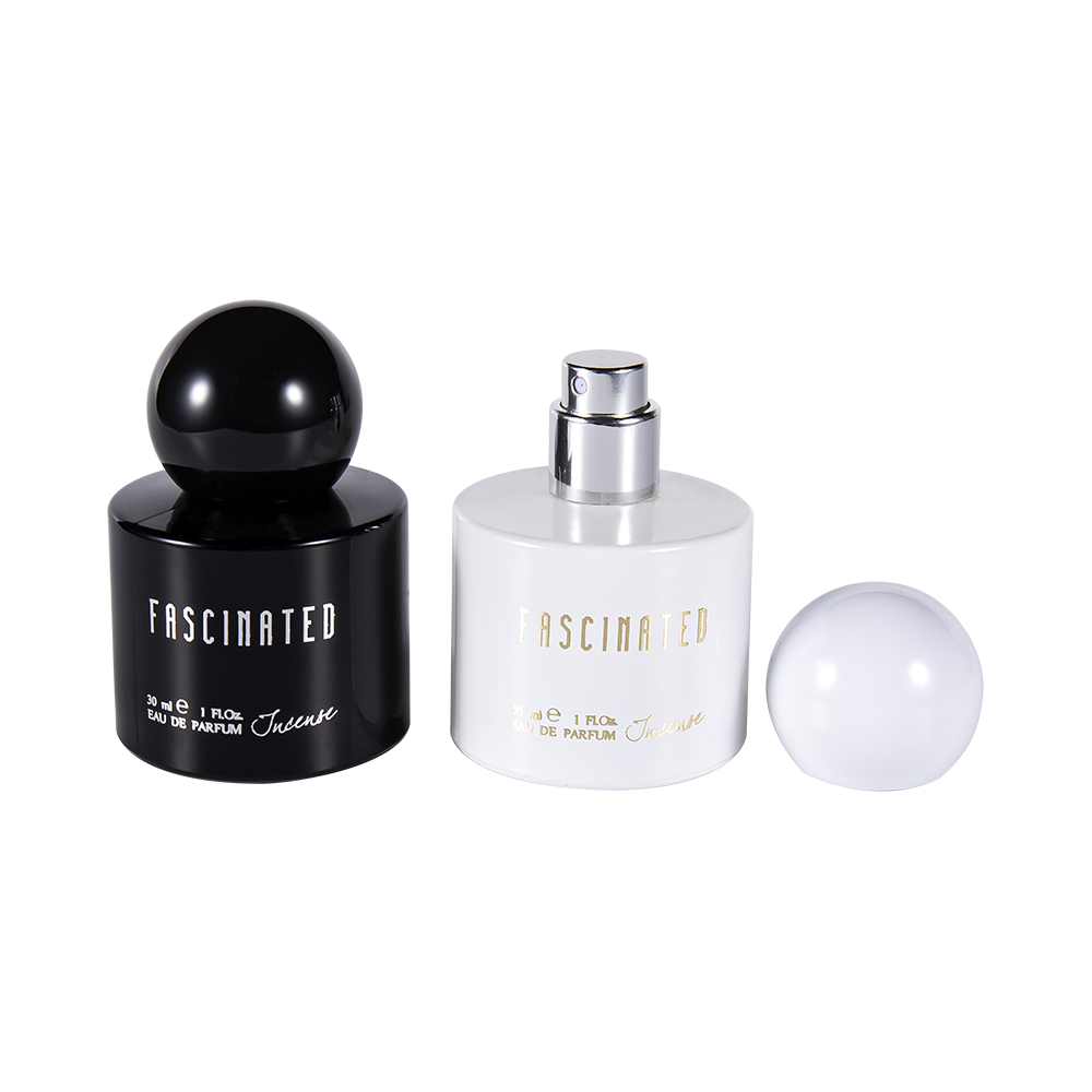 GC4748-WJ2537 30ML Cylindrica Coated Aurum Foil Vitri Unguentum Utrem Cum Spherical ABS PP Plastic Cap