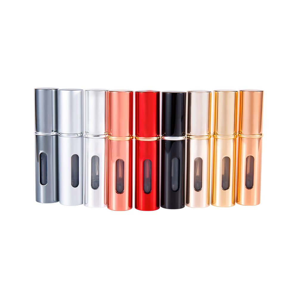 5ML Flat Bottom Refill Perfume Utrem Aluminium customizable Color Logo